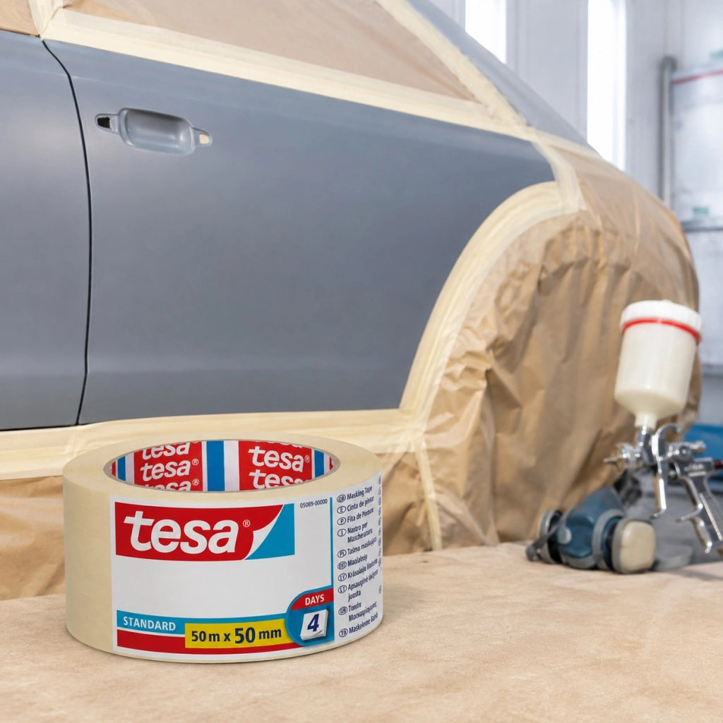 Tesa nastro in carta per mascheratura standard rimozione 50 m x 50 mm