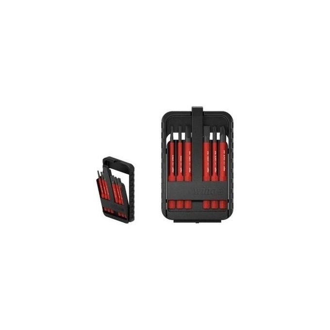 Wiha 43161 Set inserti slimBit electric TORX e TORX PLUS 13 pz isolati 1000 V AC compatibili speedE slimVario TorqueVario-S colore Nero