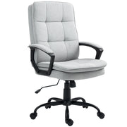 Sedia da ufficio ¨C Minimal ¨C grigio, altezza regolabile, basculante