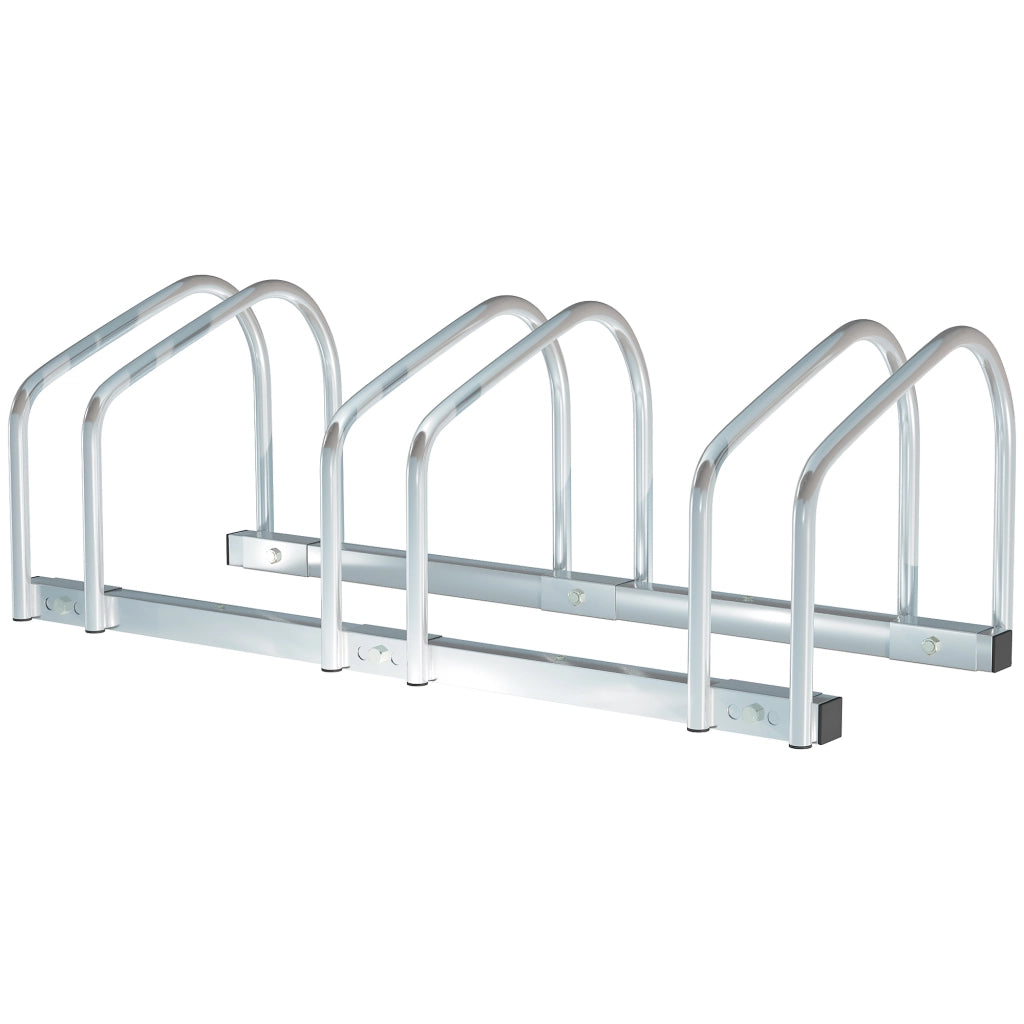 Portabiciclette per 3 Biciclette ¨C Minimal ¨C Grigio 76x33x27cm