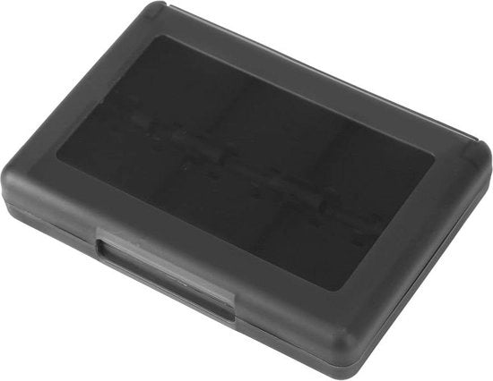 Casella di Cartucce per Gioco - Contenitore per Cartucce di Gioco - 3DS DSL DSI LL (Nero)