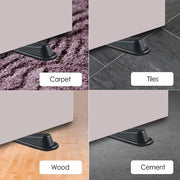 Stopper per porte in gomma - design antiscivolo - 5 pezzi