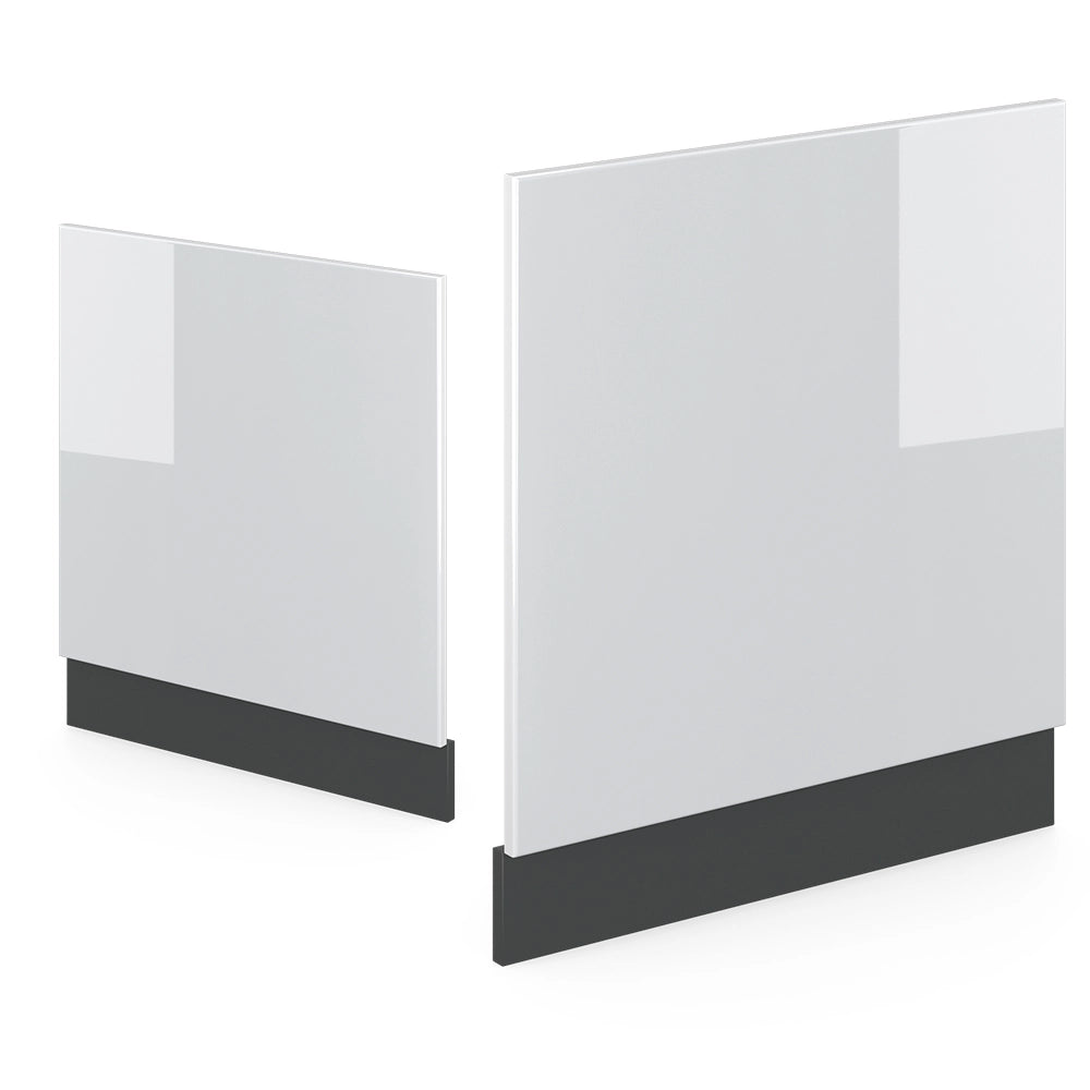 Vicco Pannello frontale Bianco lucido 60 cm , PL Antracite