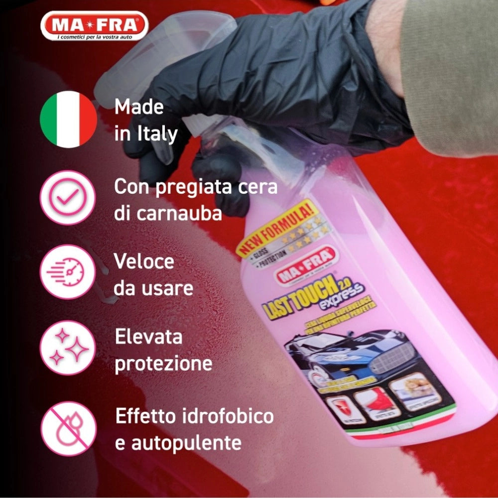 Mafra last touch express 2.0 cera liquida spray superveloce 500 ml