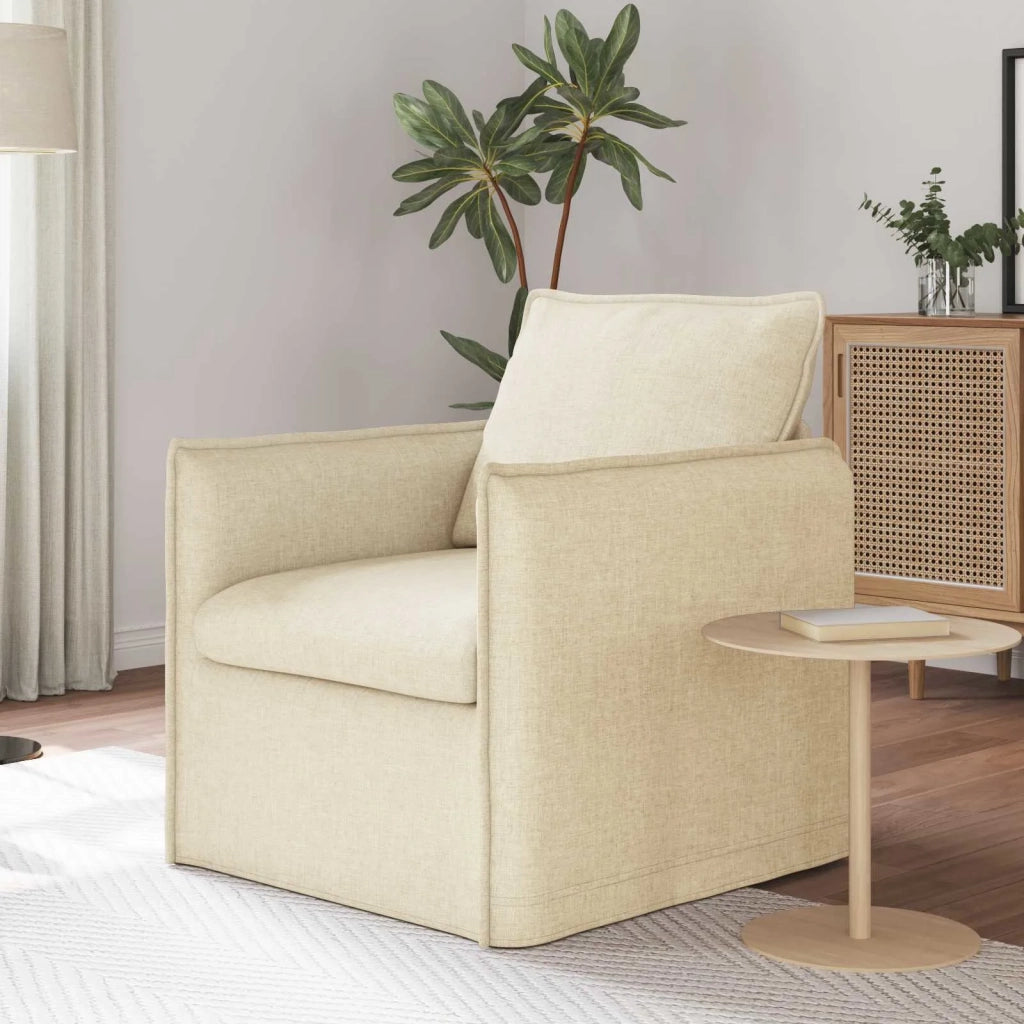 Divano Crema 75 x 82 x 85 cm Tessuto 42024509