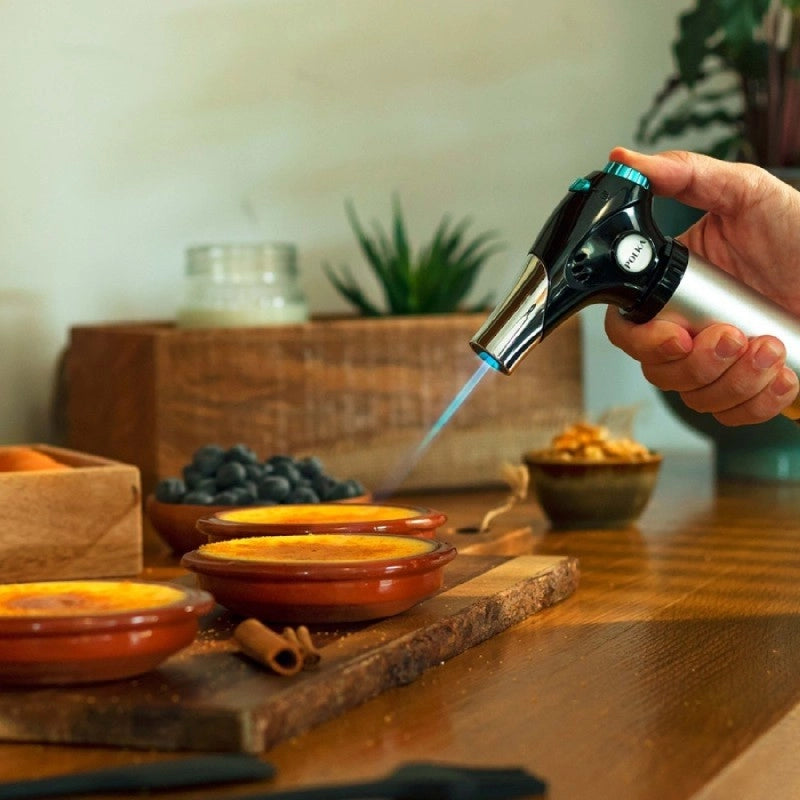CECOTEC 03184 - Cannello da cucina Polka Flame-Cook 1000 Steel