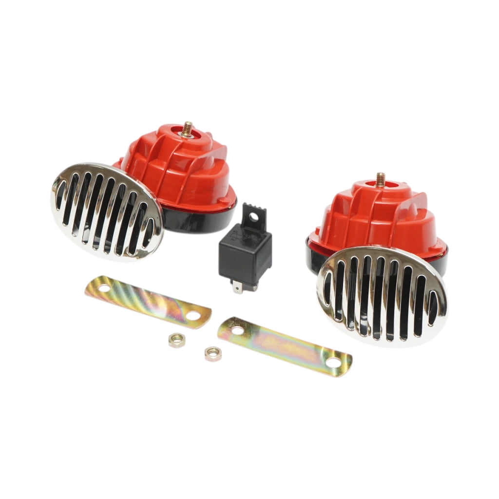 Clacson a tromba doppia 24V. Breckner Germany