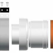 ADATTATORE SCARICO SDOPPIATO 60/100-80