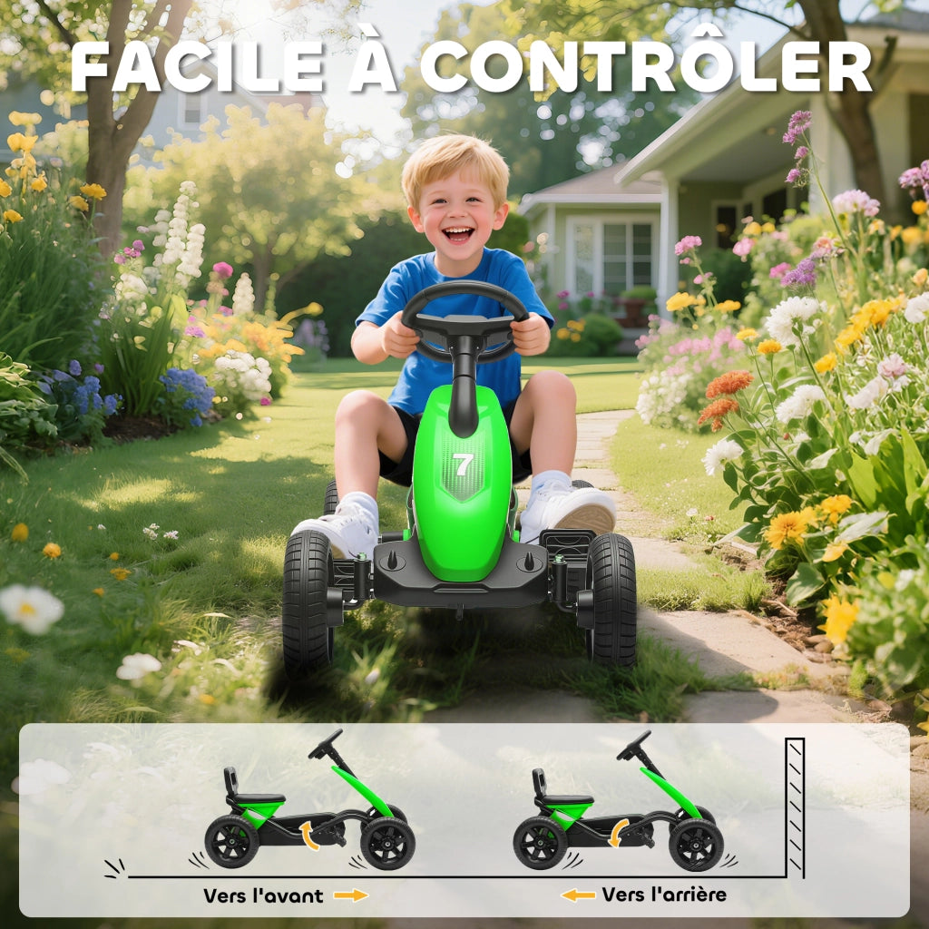 Kart a Pedali per Bambini ¨C Minimal ¨C Verde
