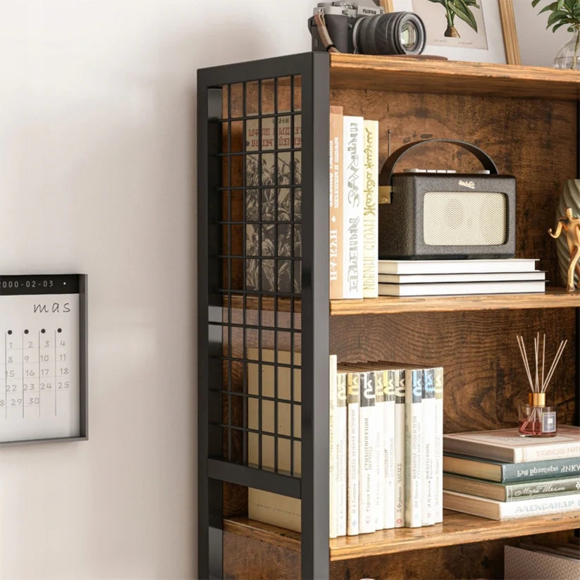 Libreria, marrone 74x30x155 cm