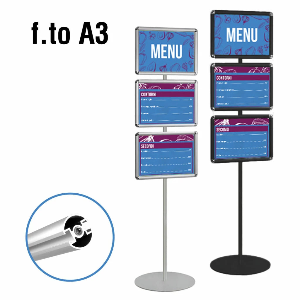 Porta Comunicazioni con A3 orizzontale Multiple - Bifacciale (6 x A3)