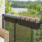 Ringhiera 2 pcs 80 x 17 x 17 cm Metallo 42026968