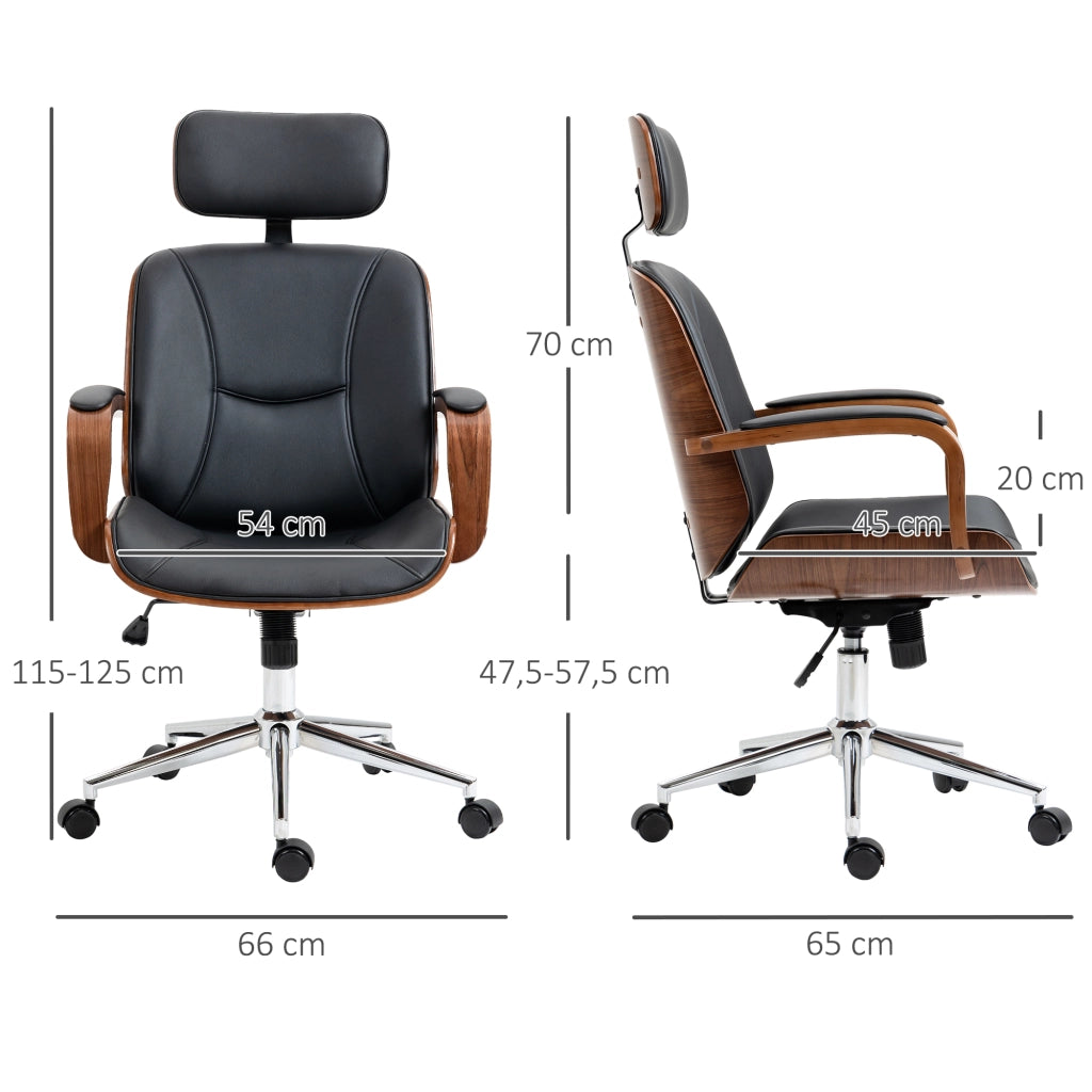 Sedia da ufficio ergonomica ¨C Minimal ¨C nero