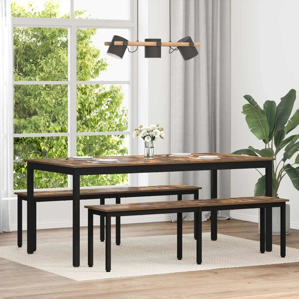 Tavoli da pranzo 2 pcs 180 x 90 x 75 cm Legno multistrato 3415380