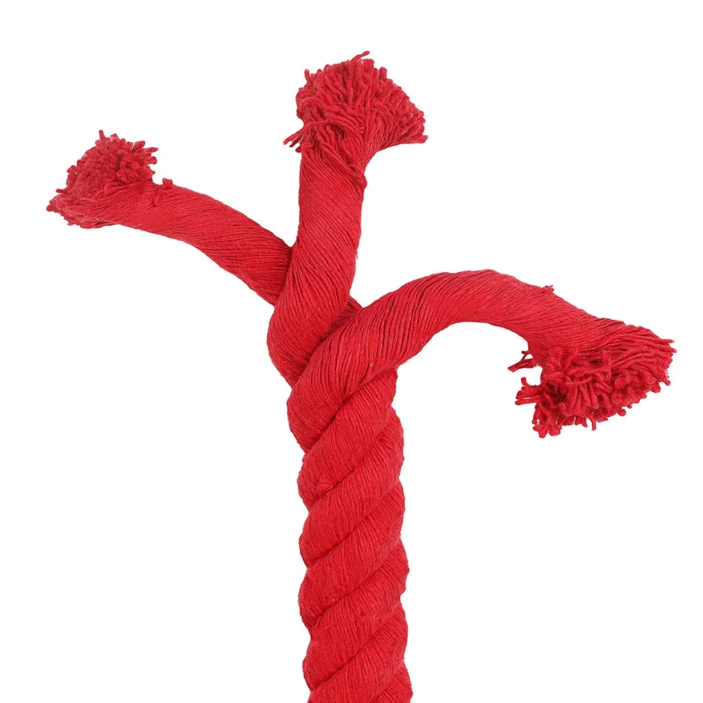 Corda | Fune Rosso 5 x 5 x 1000 cm Cotone