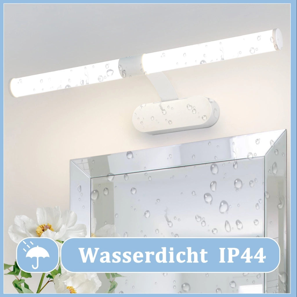ZMH Lampada da parete a LED per specchio da bagno 60 cm bianca 8W