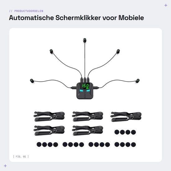 Schermklikker Automatico per Telefoni Cellulari