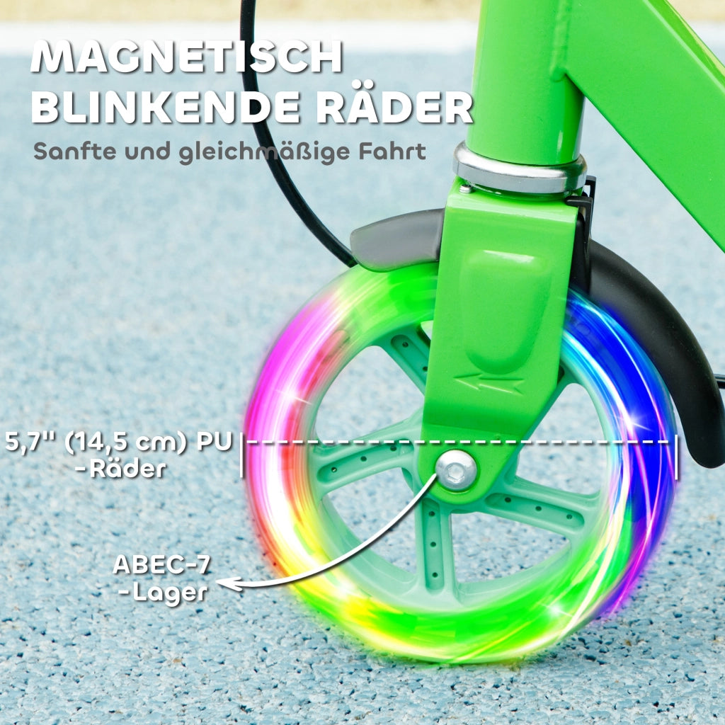 Monopattino per bambini ¨C Minimal ¨C Verde, metallo, pieghevole