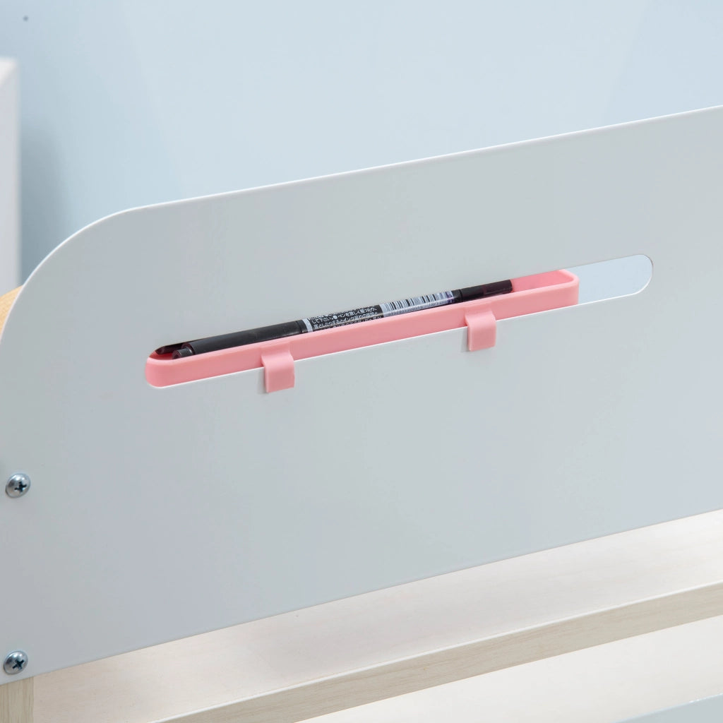Scrivania Regolabile per Bambini ¨C Minimal ¨C Rosa 80x52x88-109 cm
