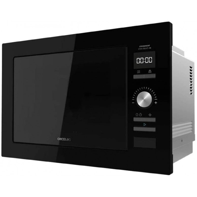 CECOTEC 01393 - Microonde da incasso Grandheat 2590 Built-In Black