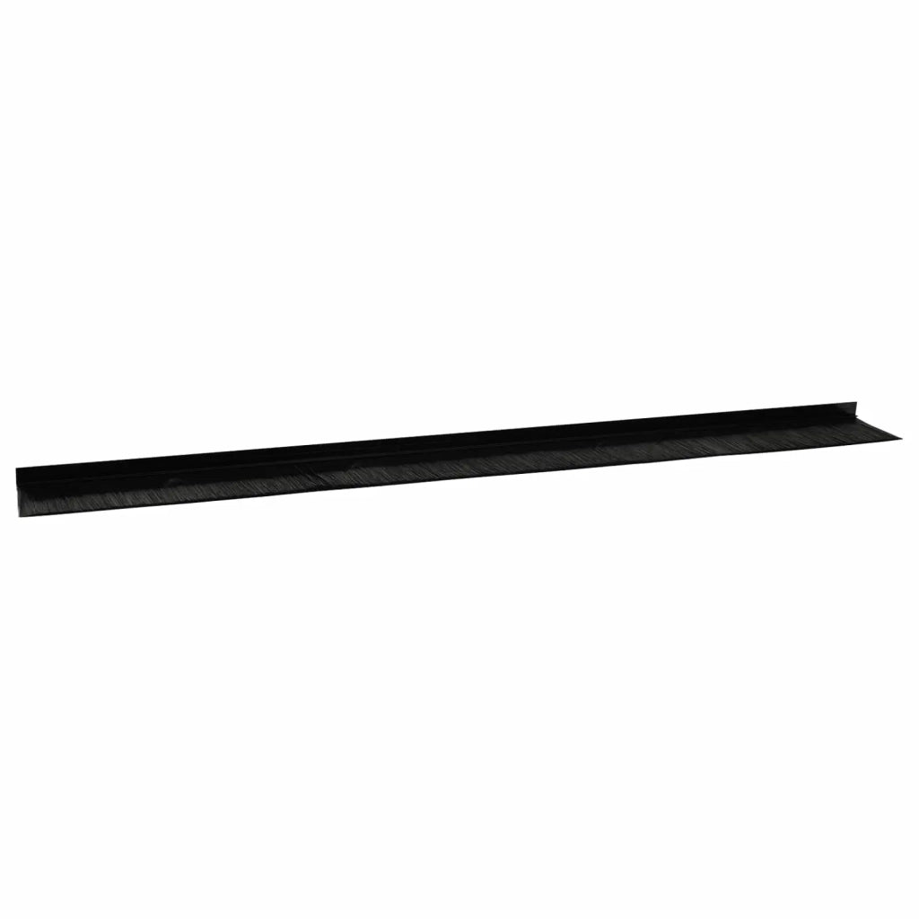 Spazzole per porte autoadesive 2 pz Nero 100 cm CFW2593280