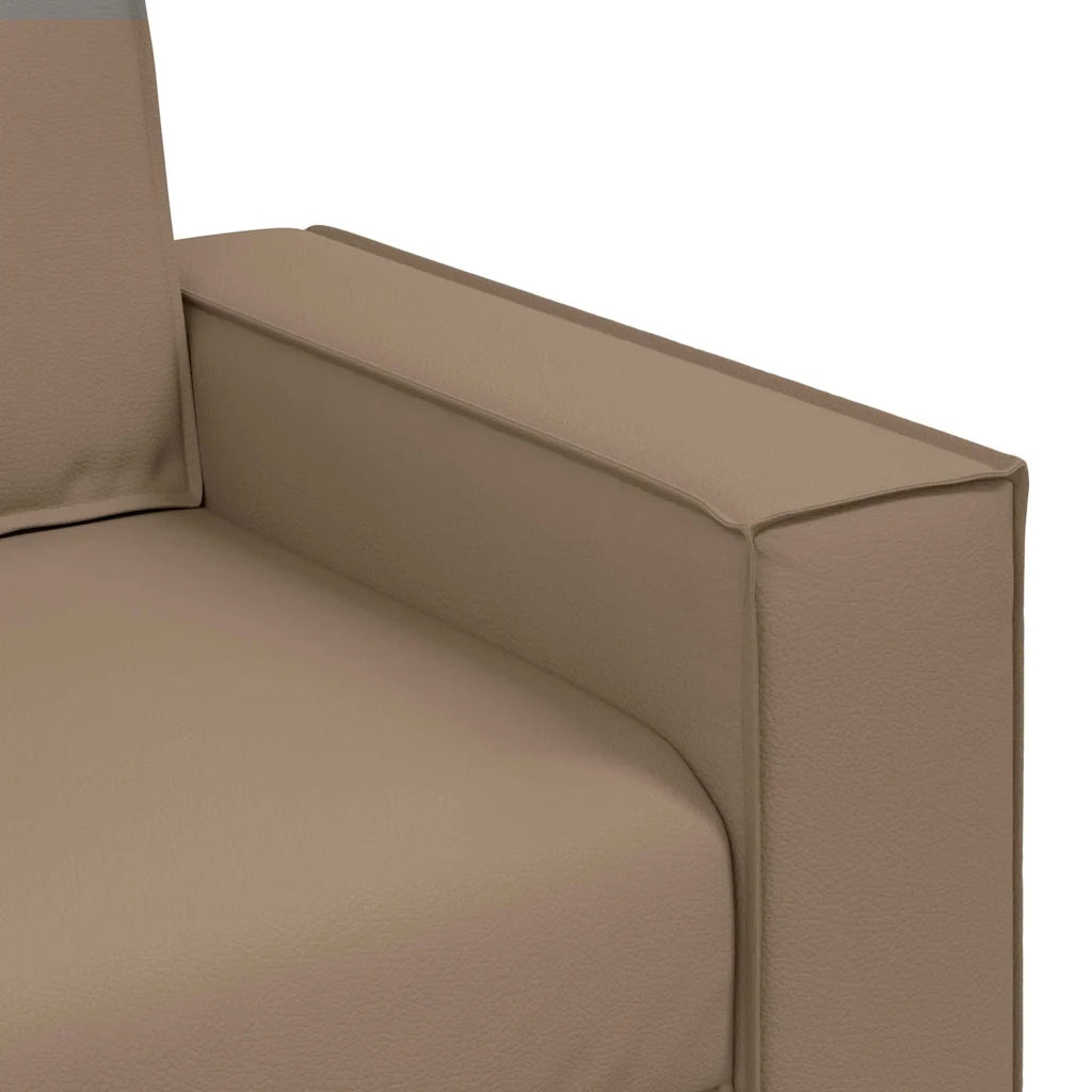 Divano-Sofa-Divanetto Cappuccino 160 x 78 x 84 cm Tessuto