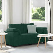 Divano Divanetto-Sofa Verde Scuro 120 cm Velluto