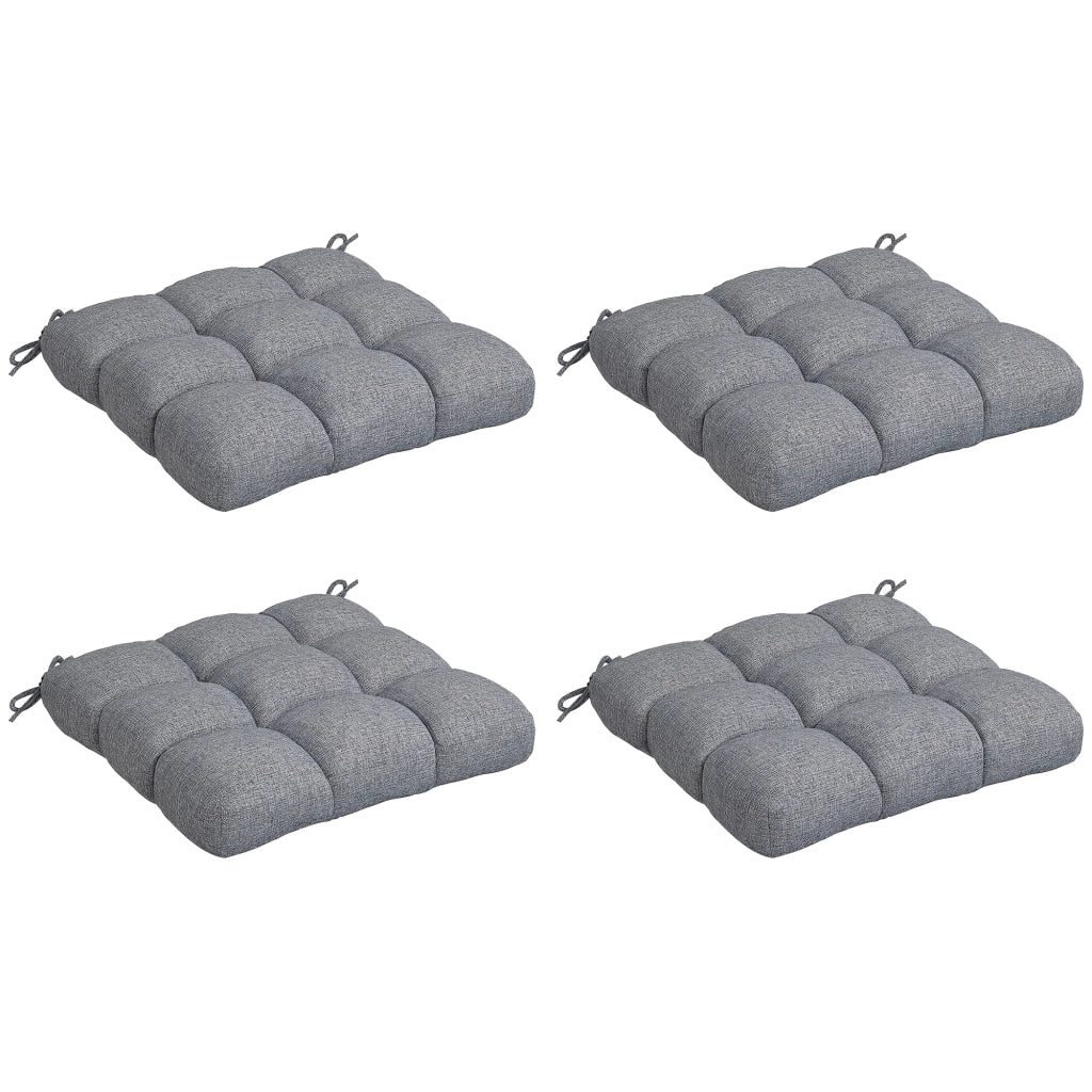 Cuscini per Sedie da Pranzo e Giardino ¨C Minimal ¨C 48x48x10 cm Grigio