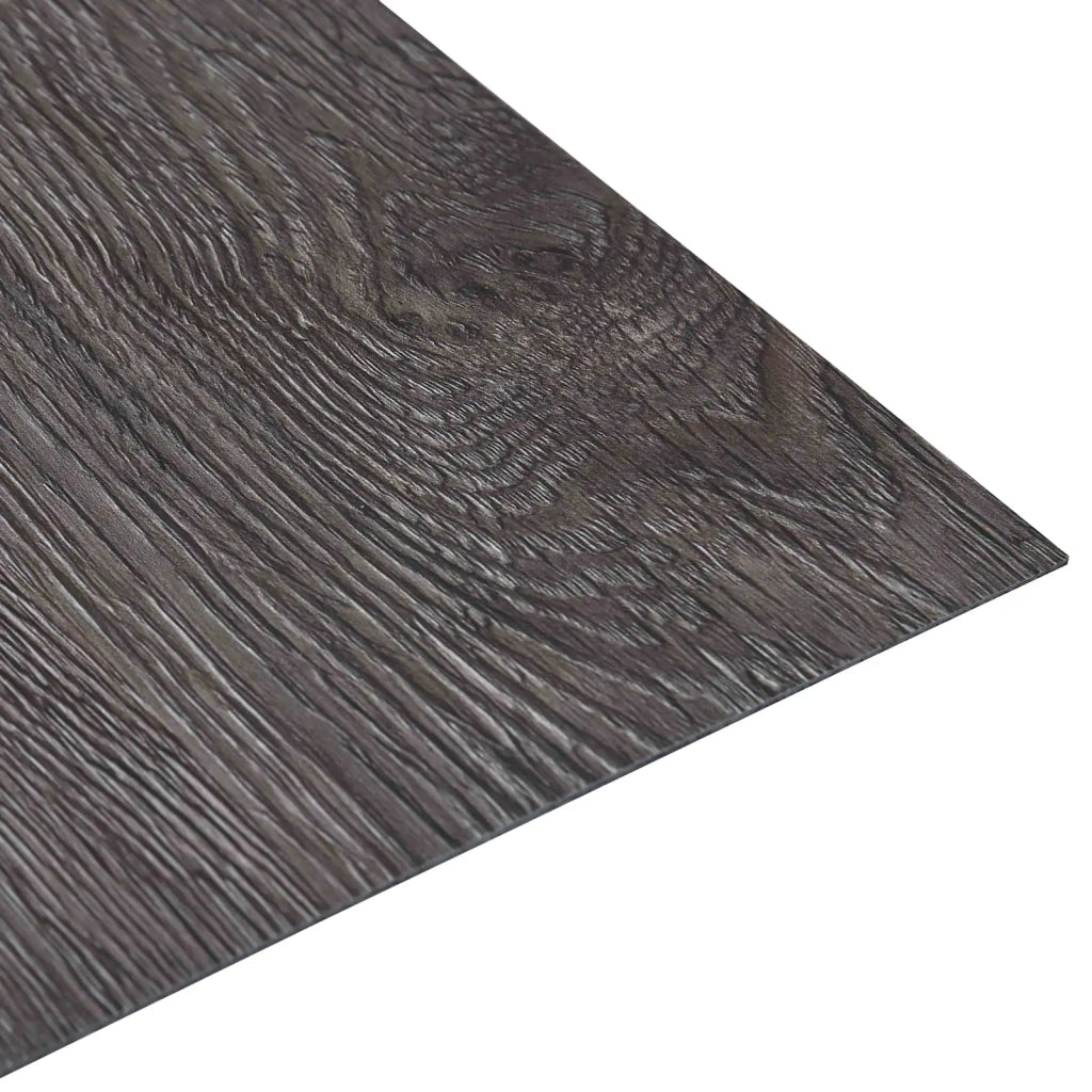 Tavole per Pavimenti 5,11 m² 55 pcs PVC Nero e Grigio 42046282