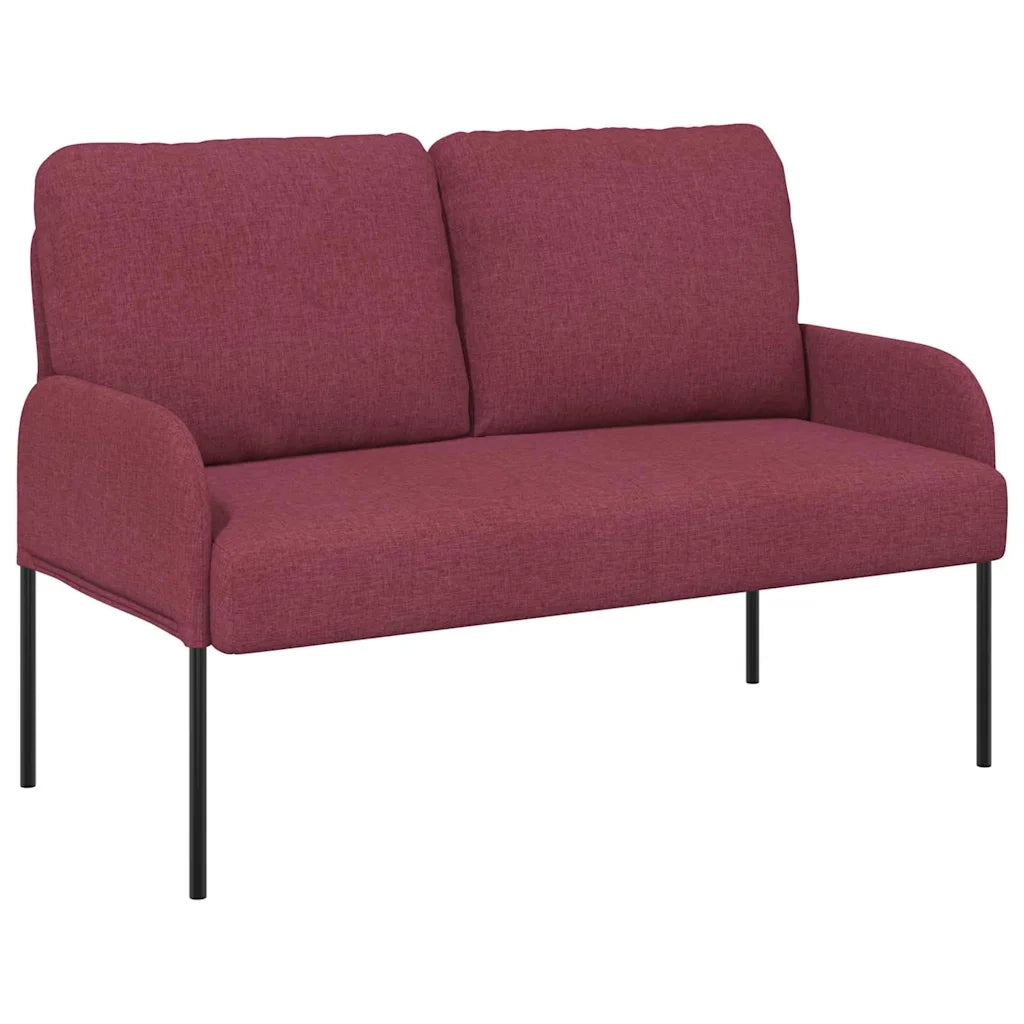 Divani con cuscino 110cm Rosso Vino Legno compensato 42023449