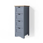 Vicco Cassettiera da bagno Grigio 30 x 81 cm