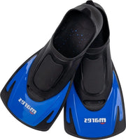 Finte per nuoto e snorkeling multicolore SF034Bl adatti a adulti e bambini