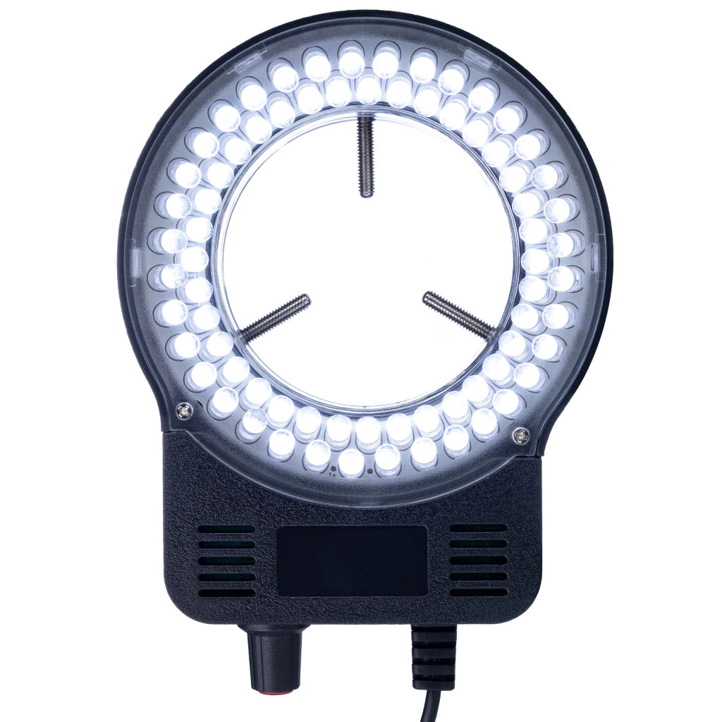 Illuminatore Regolabile per Microscopio 72x LED – Intensità Regolabile, 60.000 Lux | Montaggio 30-65 mm, 6500-7000K