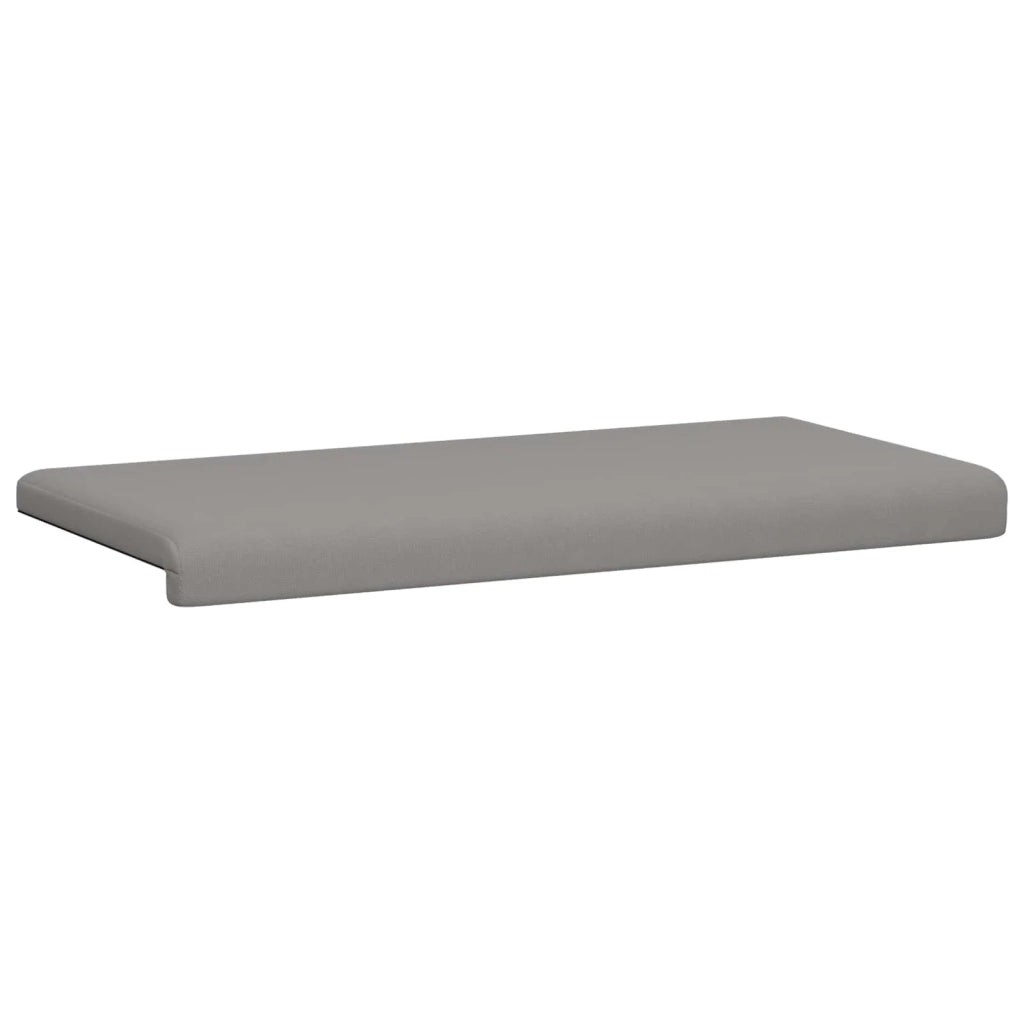 Cuscino per panchina Velvet testurizzato Grigio Scuro 42043314