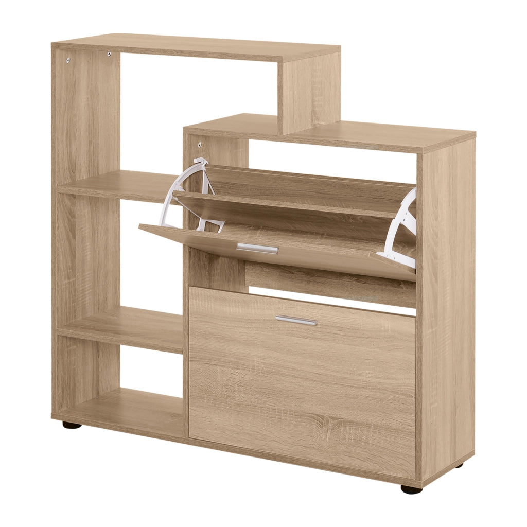 Scarpiera con Ripiani e Cubi ¨C Minimal ¨C 101.5x25.5x98cm