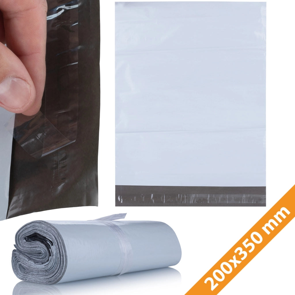 Buste da Spedizione Bianche 200 x 350 mm – Sicurezza e Discrezione | 100 Pezzi