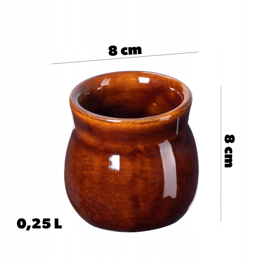 Set di 4 tazze da vin brulé KADAX da 300 ml in gres.
