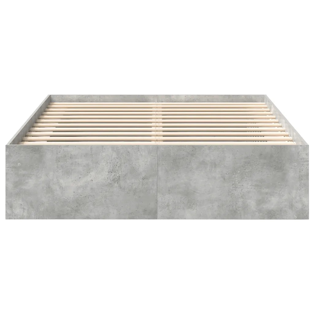 Giroletto-Struttura Letto Grigio Cemento 140x200 cm