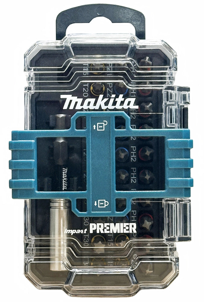Set Inserti Makita Impact Black 31 Pezzi per Avvitatori ad Impulsi – E-26814