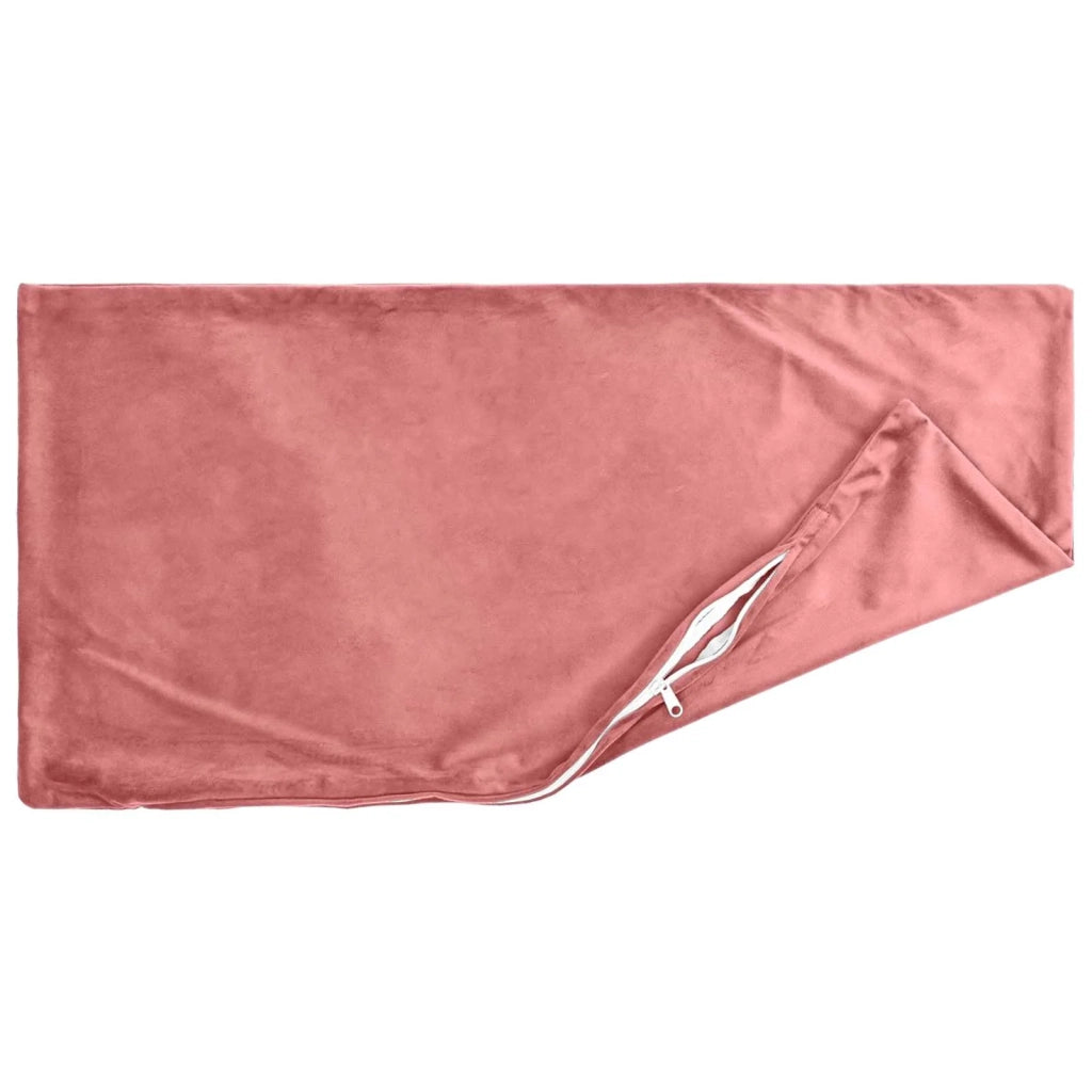 Federa 2 pcs HEERLEN Rosa 40 x 80 cm Velluto 909823