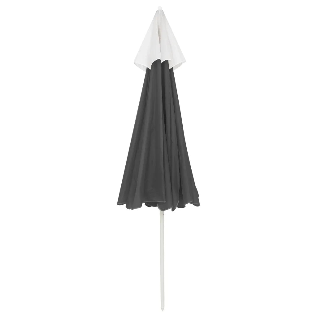 Ombrellone da Spiaggia Antracite 240 cm 314714