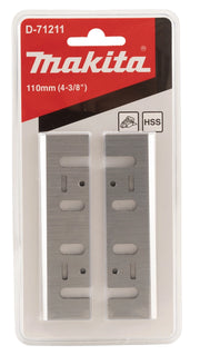 COLTELLI MAKITA LARGHI 110mm , 2 PEZZI - D-71211