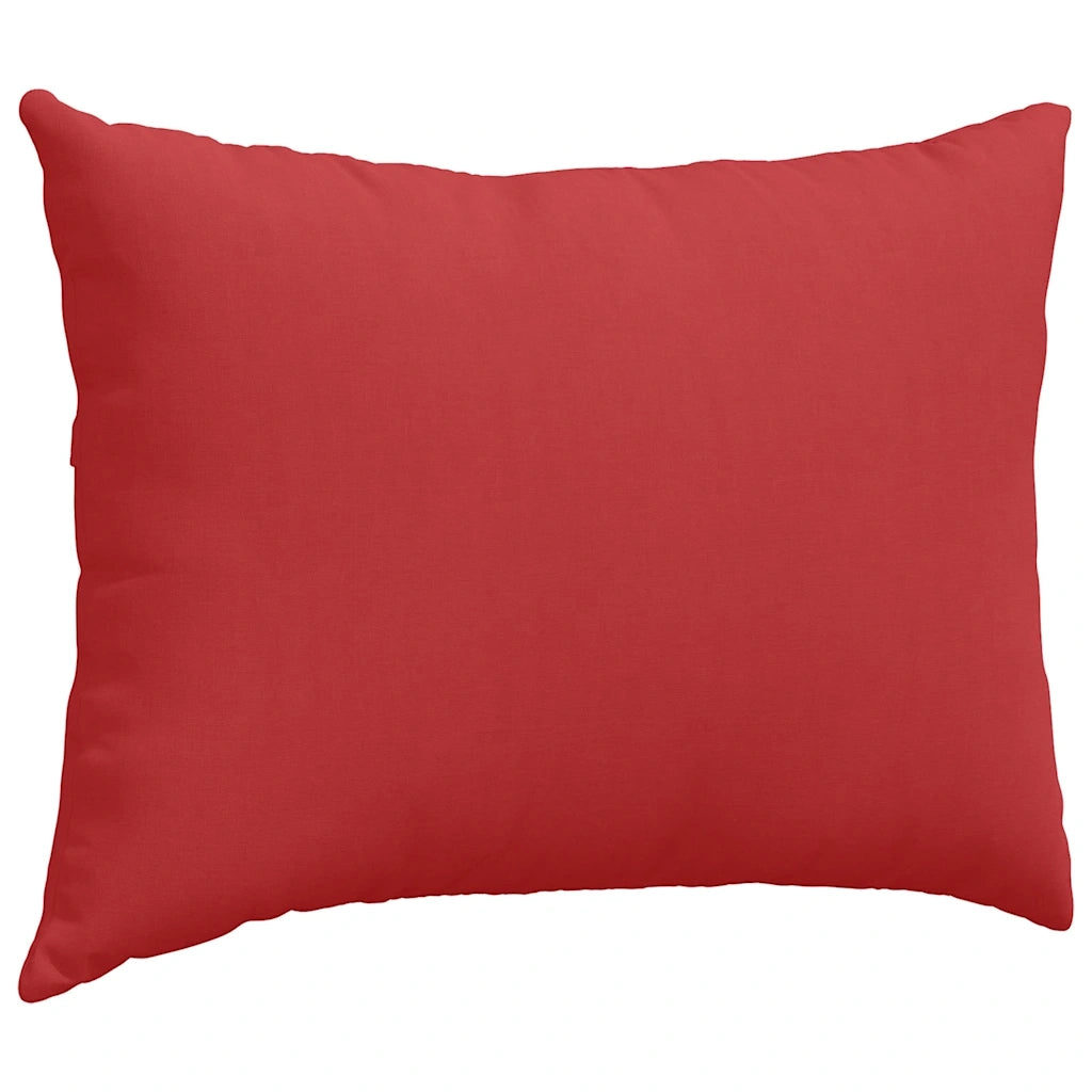 Cuscini da Divano 2 pz | Cuscini per sedie Rosso 70 x 50 cm Tessuto
