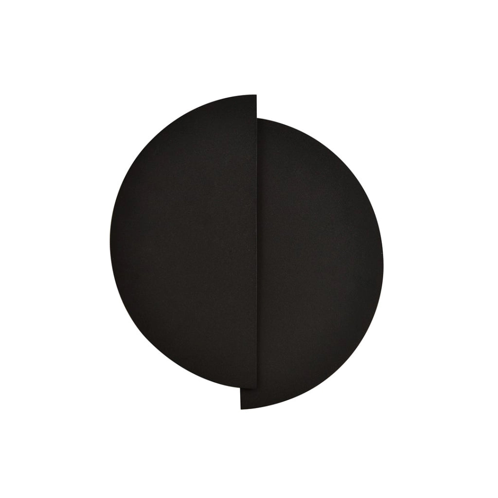 Applique Emibig FORM nero metallo 2 luci G9 32x28cm
