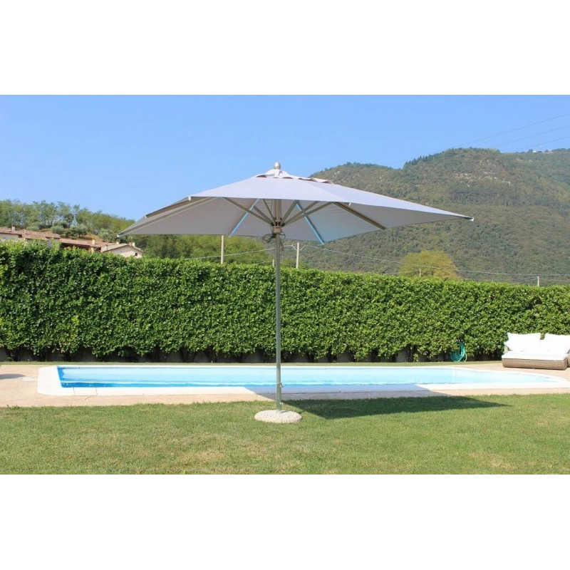 OMBRELLONE CRISTAL P/C ALLUMINIO 3 X 4