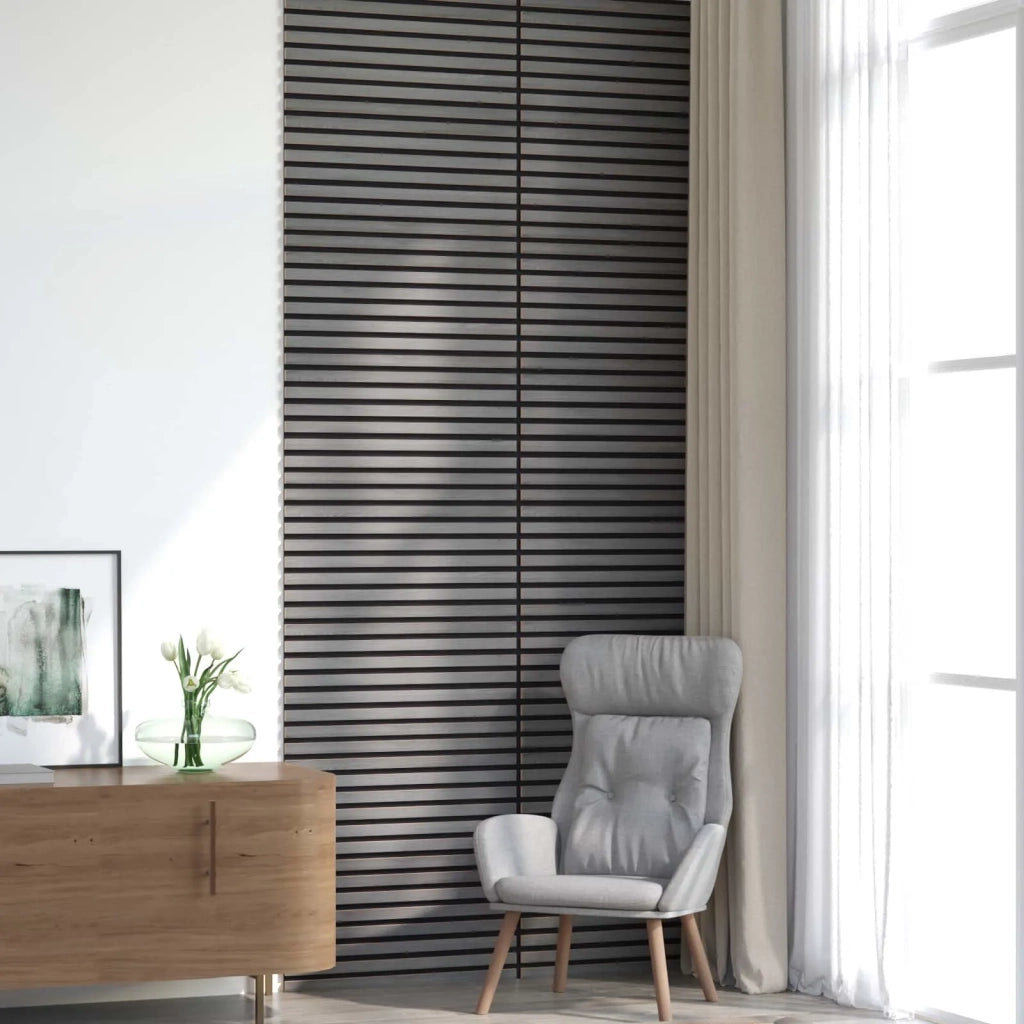 Pannelli da parete 8 pcs Grigio 60,5 x 60 cm 42046452