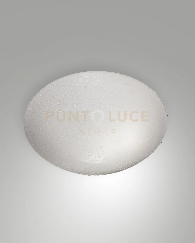 PANDORA PLAFONIERA BIANCA D.30 IP44 1 LUCE ATTACCO E27