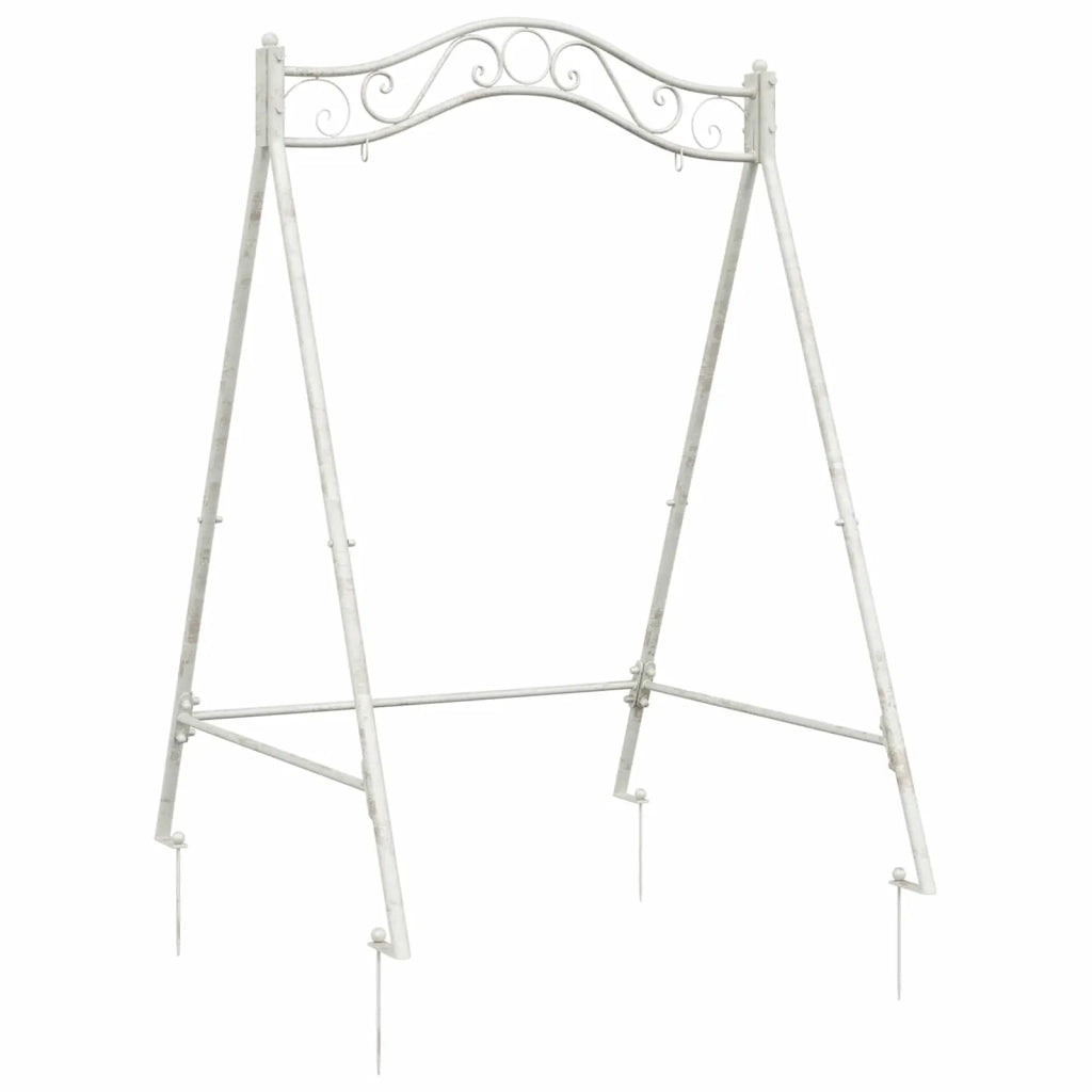 Telaio per Altalena Bianco Antico 113 x 121,5 x 168 cm Acciaio 42038701