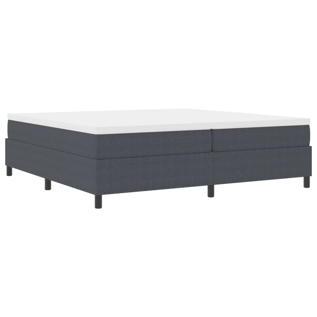 Struttura letto piattaforma Grigio scuro 200 x 200 cm 3337428