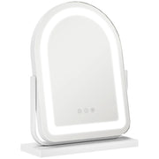 Specchio da Trucco con Luce LED ¨C Minimal ¨C 33x12x44,5 cm Bianco